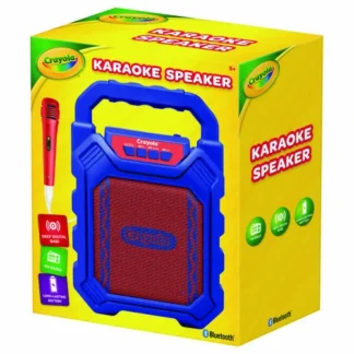 Crayola® Karaoke Speaker, Bluetooth, Blue/Red