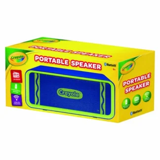 Crayola® Portable Speaker, Bluetooth, Blue/Green