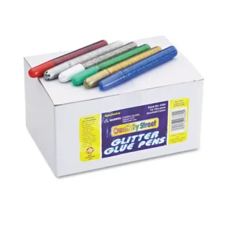 Creativity Street® Glitter Glue Pens, Assorted, 10 cc, 72/Pack