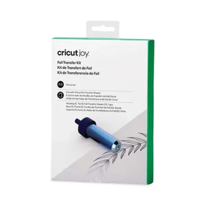 Cricut® Joy Foil Transfer Kit, Transfer Housing Tool and Tip with 12 Foil Transfer Sheets, 4 x 6