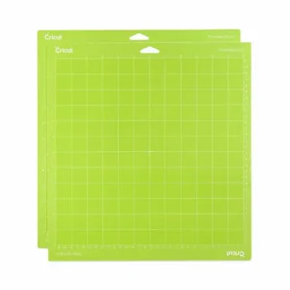 Cricut® StandardGrip Machine Mat, 12 x 12, Green, 2/Pack