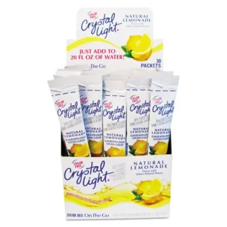 Crystal Light® Flavored Drink Mix, Lemonade - 30 Packets, 0.17 oz Each