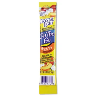 Crystal Light® Flavored Drink Mix, Peach Tea, 30 Packets/Box
