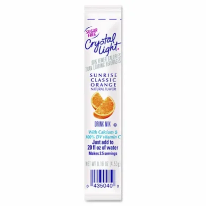 Crystal Light® On the Go, Sunrise Orange, 30 Packets, 0.16 oz Each