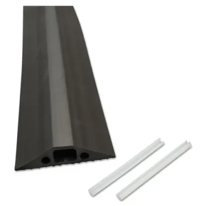 D-Line® Medium-Duty Floor Cable Cover, Black, 6 ft