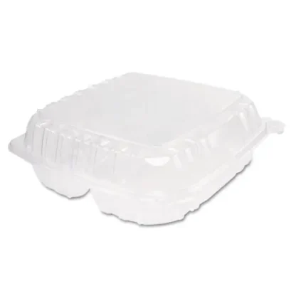 Dart® ClearSeal Hinged-Lid Plastic Containers