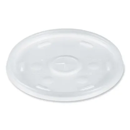 Dart® Cold Cup Lids, Plastic, Translucent, Fits 8 oz - 32 oz Cold Cups/Containers, 100 Lids/Sleeve, 10 Sleeves/Carton