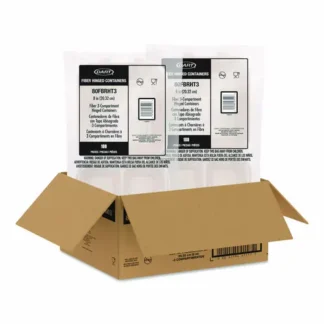 Dart® Compostable Molded Fiber Hinged Trays, ProPlanet Seal, 3 Compartments, Natural, 200/Carton