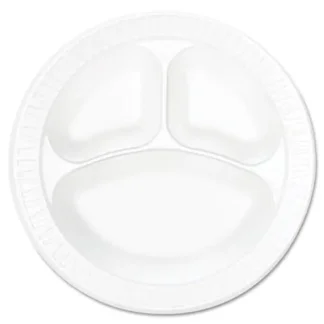 Dart® Concorde Non-Laminated Foam Dinnerware