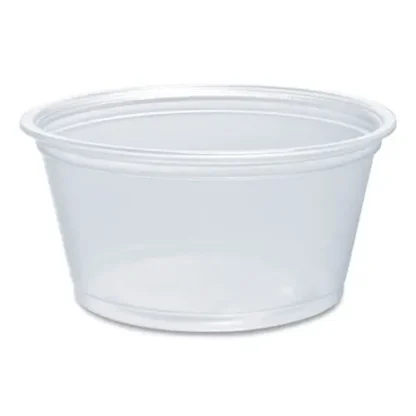 Dart® Conex Complements Portion/Medicine Cups, 2 oz, Plastic, Clear - 125/Bag, 20 Bags/Carton