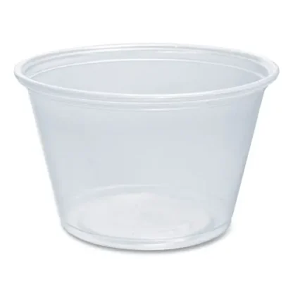 Dart® Conex Complements Portion/Medicine Cups, 4 oz, Clear Plastic, 125/Bag, 20 Bags/Carton