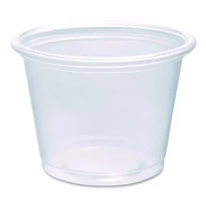Dart® Conex Complements Portion/Medicine Cups, 5.5 oz, Plastic, Translucent, 125/Bag, 20 Bags/Carton