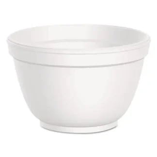 Dart® Foam Container, Squat, 6 oz, White, 50/Pack, 20 Packs/Carton