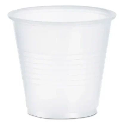 Dart® High-Impact Polystyrene Cold Cups, 3.5 oz, Plastic, Translucent, 100/Pack