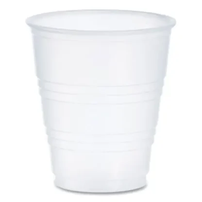 Dart® High-Impact Polystyrene Cold Cups, 5 oz, Plastic, Translucent, 100/Pack