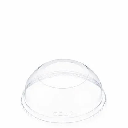 Dart® Open-Top Dome Lid, 1.9" Diameter Hole, Fits 16 oz to 24 oz Cold Cups, Clear Plastic, 1000/Carton