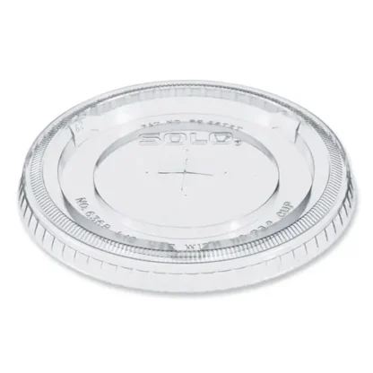 Dart® Plastic Cold Cup Lids, Fits 32 oz Cold Cups, Plastic, Clear, 500/Carton