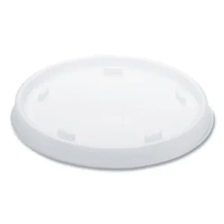 Dart® Plastic Cold Cup Lids, Fits 8 oz to 9 oz Cold Cups, Translucent, 100/Pack, 10 Packs/Carton