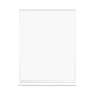 deflecto® Classic Image Double-Sided Sign Holder, Clear, 8.5 x 11 Insert