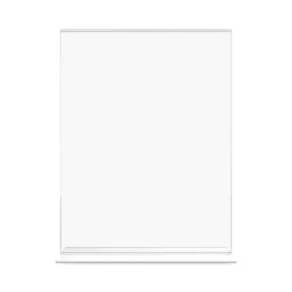 deflecto® Classic Image Double-Sided Sign Holder, Clear, 8.5 x 11 Insert