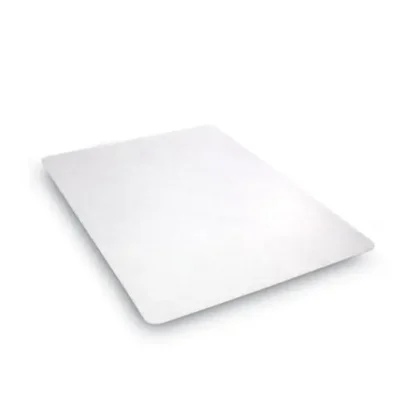 deflecto® EconoMat All Day Use Chair Mat for Hard Floors, 46 x 60, Clear