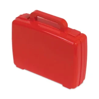 deflecto® Little Artist Antimicrobial Storage Case, Red