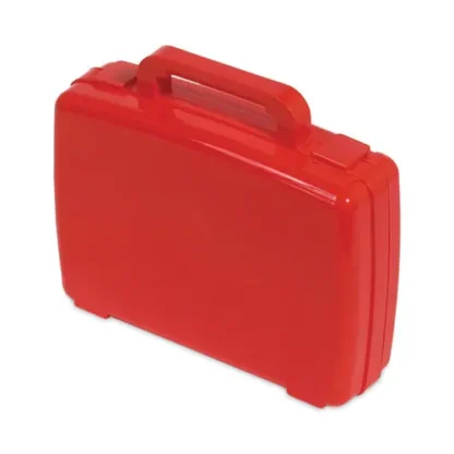 deflecto® Little Artist Antimicrobial Storage Case, Red