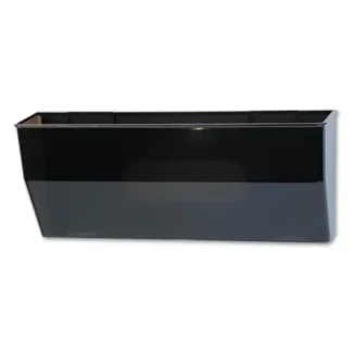 deflecto® Magnetic DocuPocket Wall File, Smoke