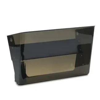deflecto® Magnetic DocuPocket Wall File, Smoke