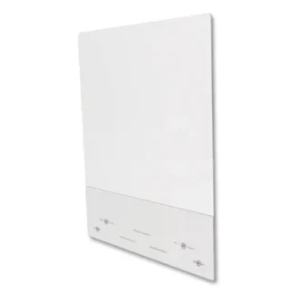 deflecto® Mounting Safety Barrier with Full Shield and Brace
