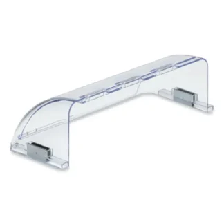 deflecto® Premium Unbreakable Air Deflector, Clear, 3.87" x 9" x 2.75"