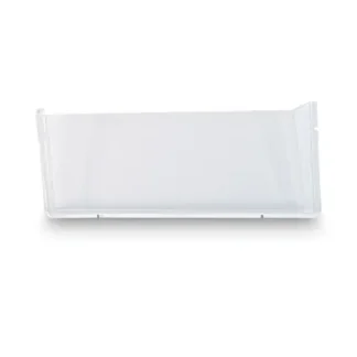 deflecto® Unbreakable DocuPocket Wall File, Legal Size, Clear, 17.5" x 3" x 6.5"