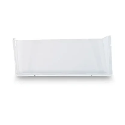 deflecto® Unbreakable DocuPocket Wall File, Legal Size, Clear, 17.5" x 3" x 6.5"