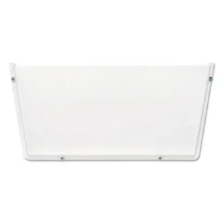 deflecto® Unbreakable DocuPocket Wall File, Clear, Letter Size, 14.5" x 3" x 6.5"