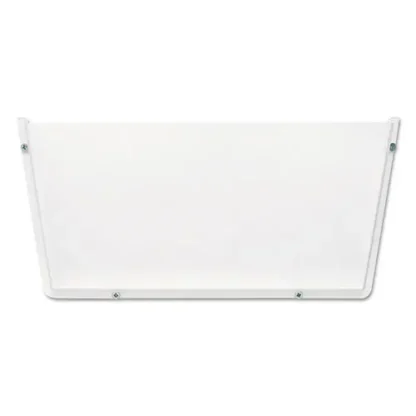 deflecto® Unbreakable DocuPocket Wall File, Clear, Letter Size, 14.5" x 3" x 6.5"