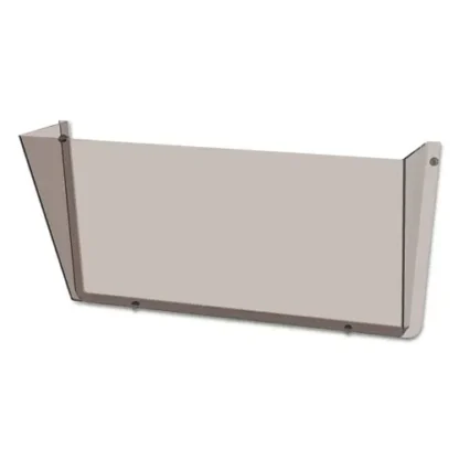 deflecto® Unbreakable DocuPocket Wall File, Letter Size, Smoke