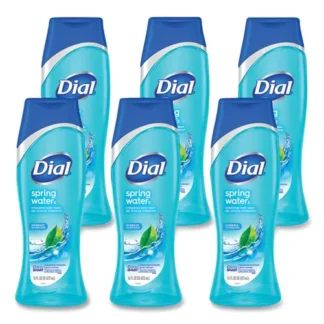 Dial® Body Wash, Spring Water Scent, 16 oz, 6/Carton