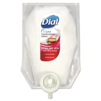Dial® Professional 7-Day Moisturizing Lotion Refill Pouch, 15 oz, 6/Carton