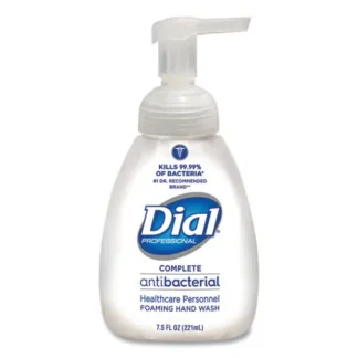 Dial® Professional Antibacterial Foaming Hand Wash, Original Scent, 7.5 oz, 12/Carton