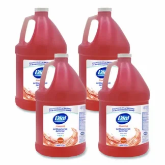 Dial® Professional Antibacterial Foaming Hand Wash Refill, Plus Aloe, Original Scent, 1 gal, 4/Carton