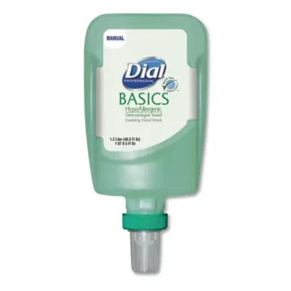 Dial® Professional Basics Hypoallergenic Foaming Hand Wash Refill for FIT Manual Dispenser, Honeysuckle Scent
