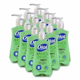 Dial® Professional Basics Hypoallergenic Liquid Hand Soap, Floral, 7.5 oz, 12/Carton