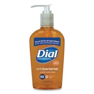 Dial® Professional Gold Antibacterial Liquid Hand Soap, 7.5 oz, 12/Carton