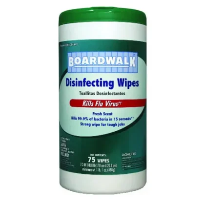 Disinf Wipe 75ct Fresh Scent - 6 Pack