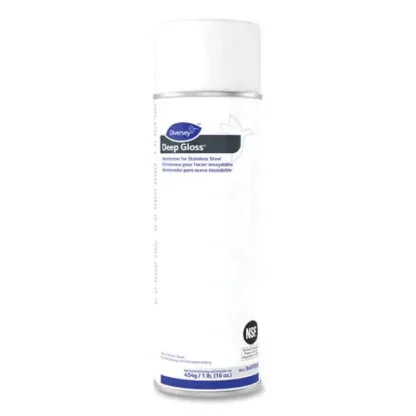 Diversey™ Deep Gloss Stainless Steel Maintainer, 16 oz Aerosol Spray, 12/Carton