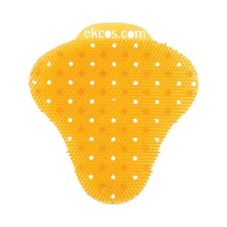 Diversey™ ekcoscreen Urinal Screens, Citrus Scent, Orange, 12/Carton