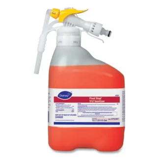 Diversey™ Final Step 512 Sanitizer, Red, 5 L RTD Refill, 1 Refill/Carton