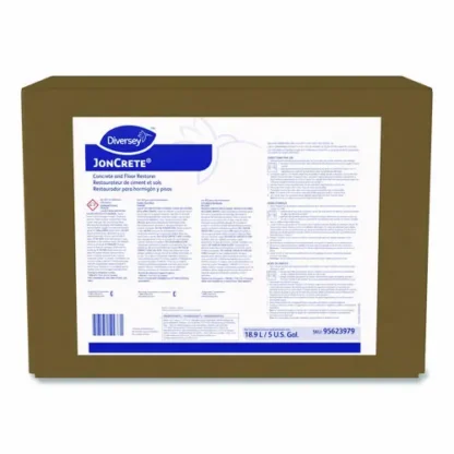 Diversey™ JonCrete Concrete and Floor Restorer, Fresh Scent, 5 gal Envirobox