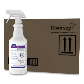 Diversey™ Oxivir 1 RTU Disinfectant Cleaner, 32 oz Spray Bottle, 12/Carton