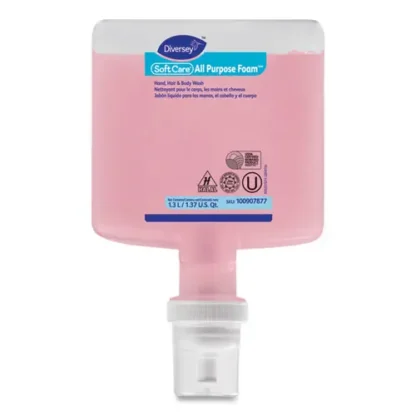 Diversey™ Soft Care All Purpose Foam Refill for IntelliCare Dispensers, Floral Scent, 1.3 L, 6/Carton